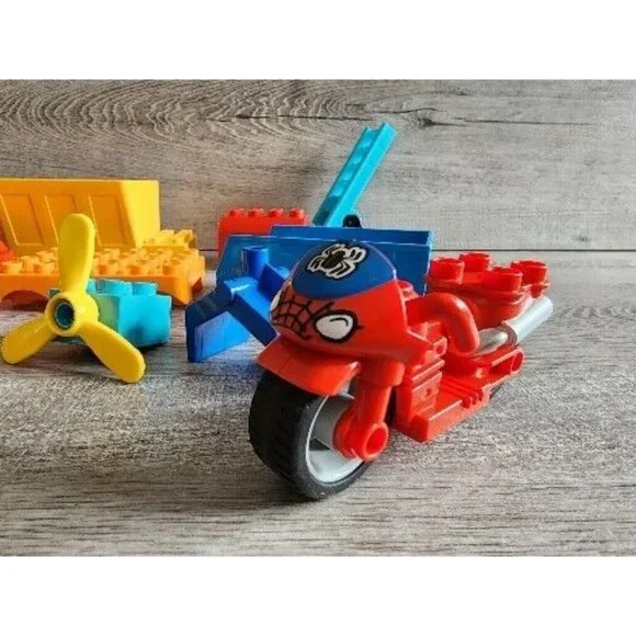 Mixed Lot Of Lego DUPLO Vehicle Parts - Costruction Cars, Trucks, Loading Chute - Picture 6 of 9